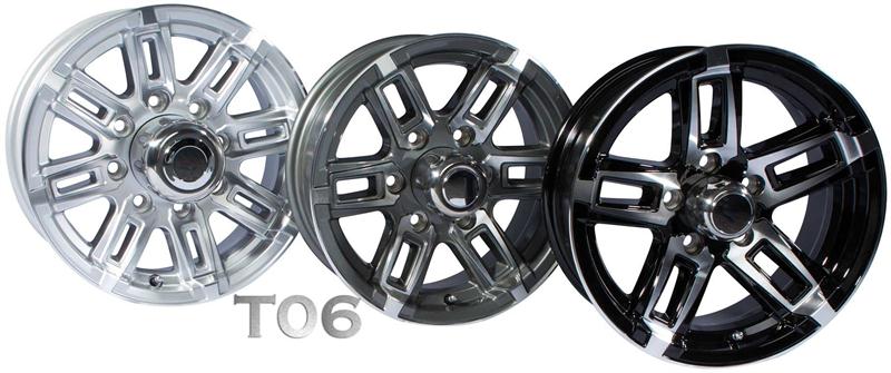 Aluminum t06 Boat Trailer Wheels