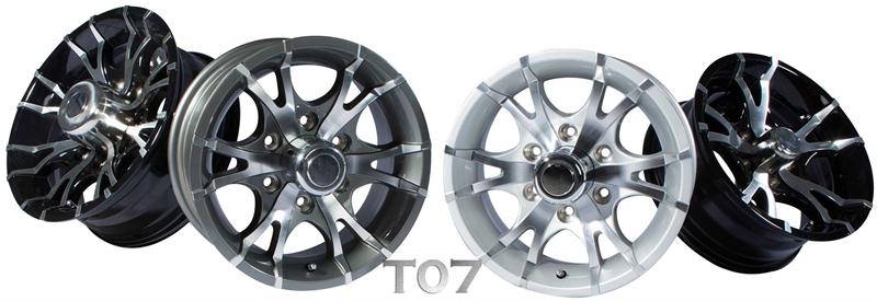 Aluminum t07 Boat Trailer Wheels
