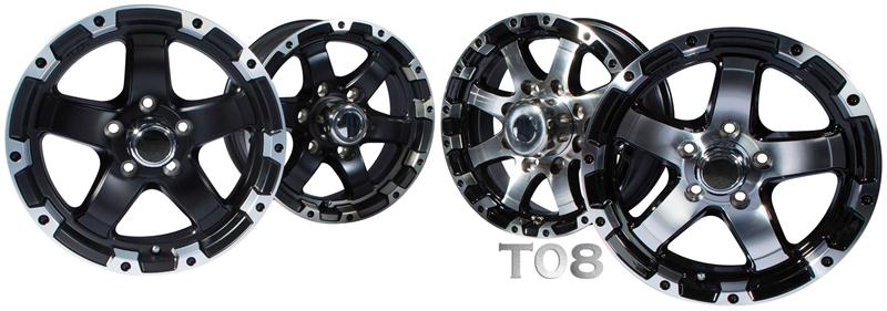 Aluminum t08 Boat Trailer Wheels in Miami Florida