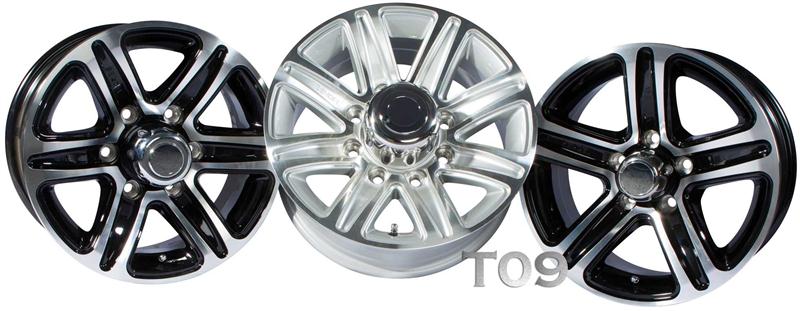 Aluminum t09 Boat Trailer Wheels in Miami Florida